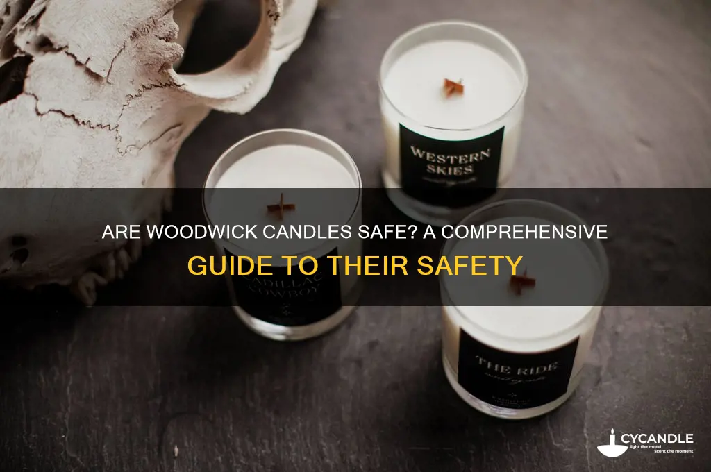 are woodwick candles safe
