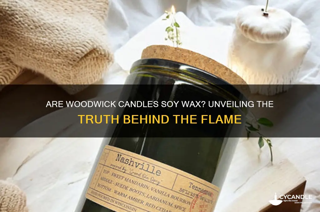 are woodwick candles soy wax