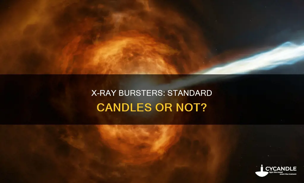 are x ray bursters standard candles