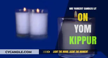 Yahrzeit Candles: Yom Kippur Lighting Traditions