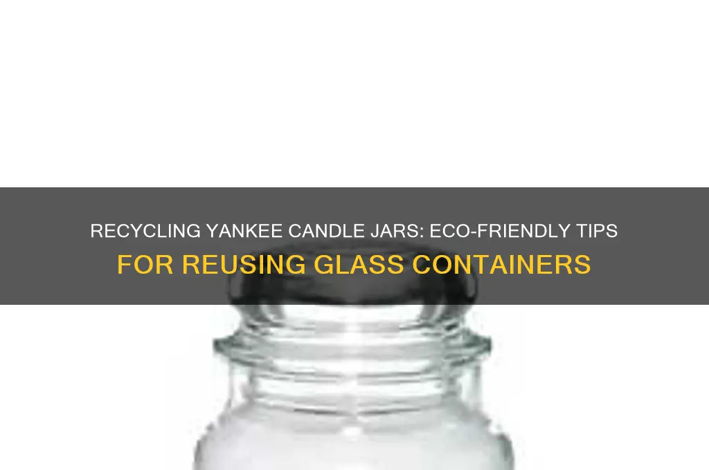 are yankee candle containers recyclable