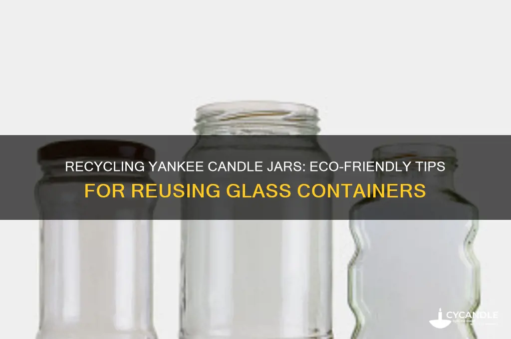 are yankee candle glass jars recyclable