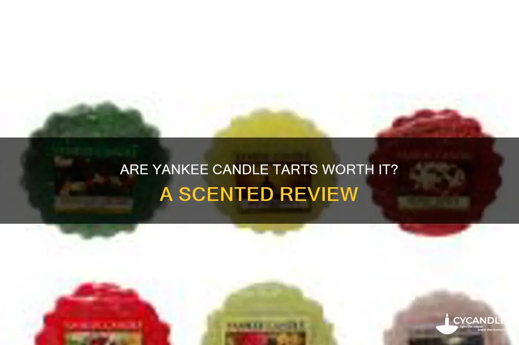 are yankee candle tarts good