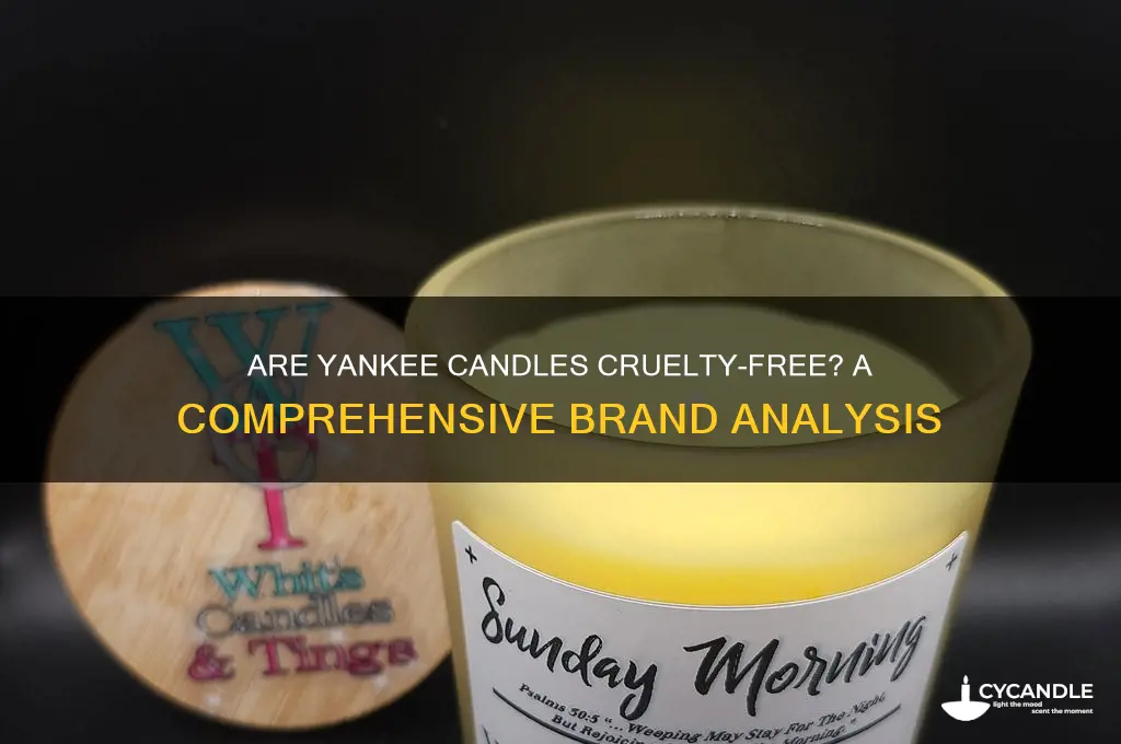 are yankee candles cruelty free