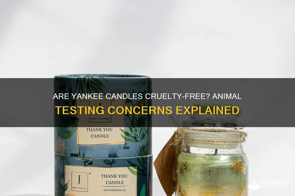 are yankee candles tested on animals