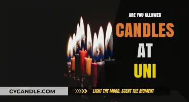 Candle Conundrum: Are They Allowed in University Residences?