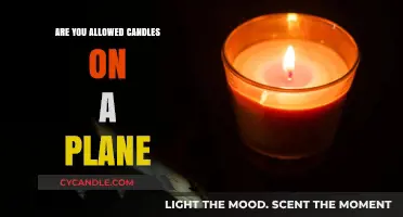 Candle Conundrum: Can You Bring Them on a Plane?
