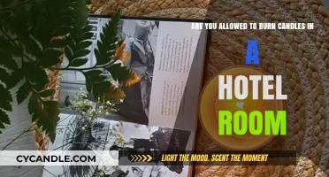 Can You Burn Candles in a Hotel Room? Safety Rules Explained