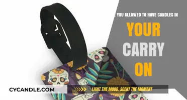 Candles in Carry-Ons: What's Allowed?