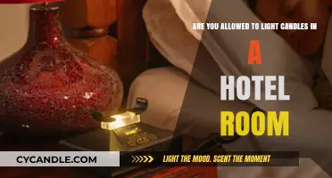 Can You Light Candles in a Hotel Room? Safety Rules Explained