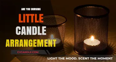 Are You Burning Your Little Candle Arrangement Safely?