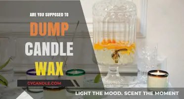 Should You Dump Candle Wax? Proper Disposal Tips Revealed