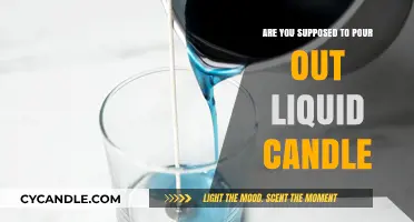 Should You Pour Out Liquid Candle Wax?