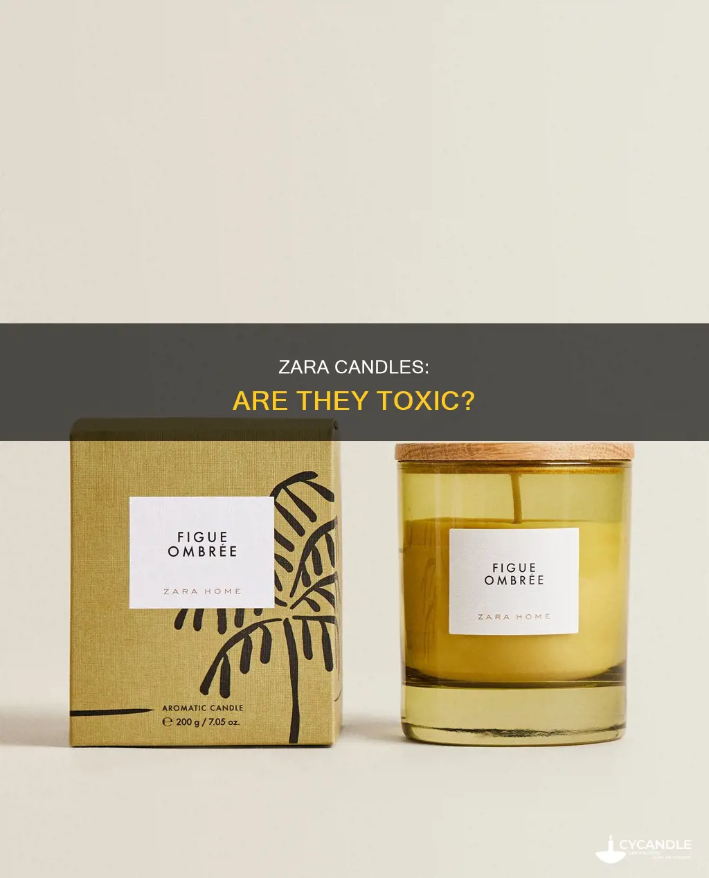 are zara candles toxic