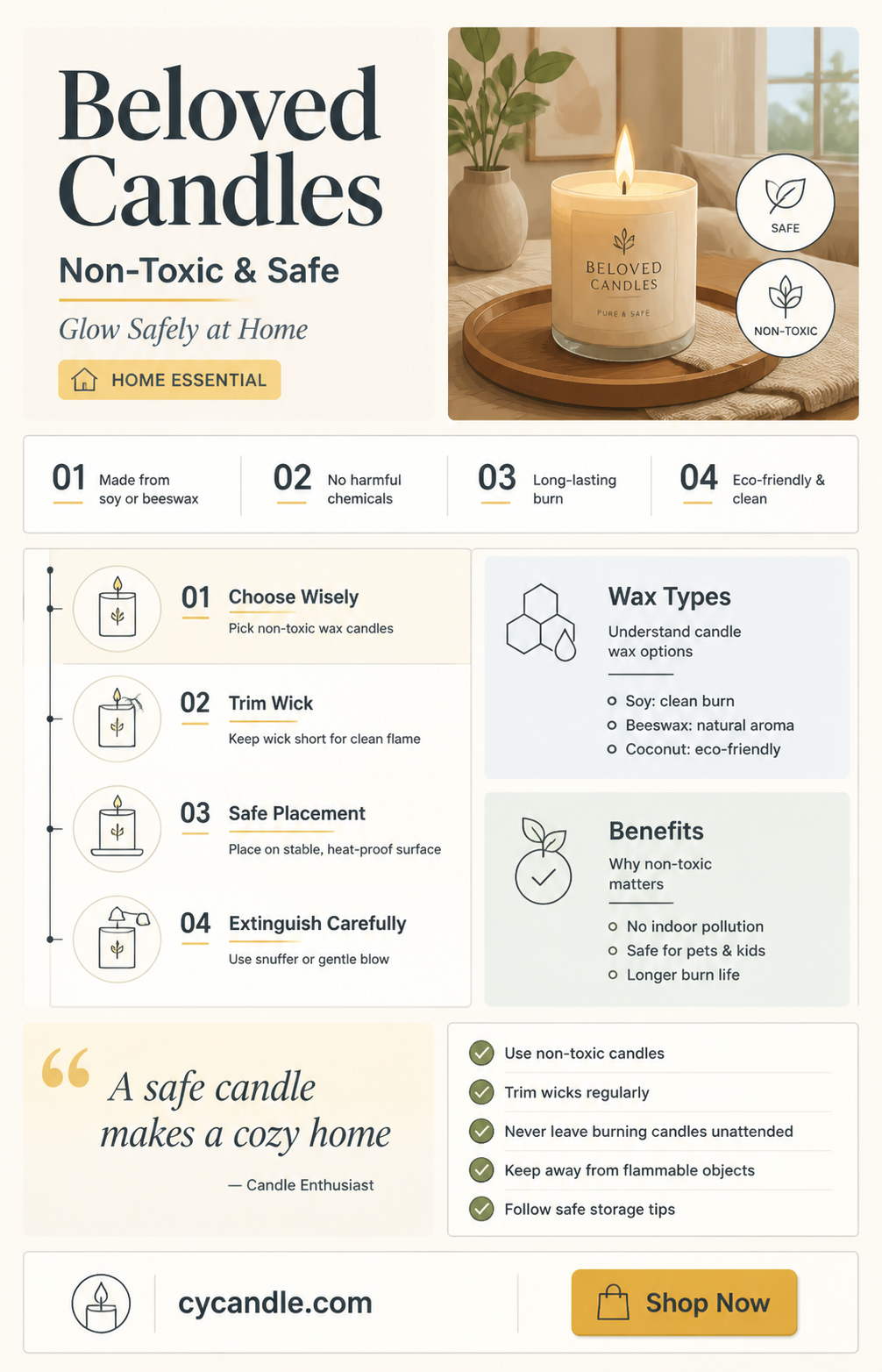 are beloved candles non toxic