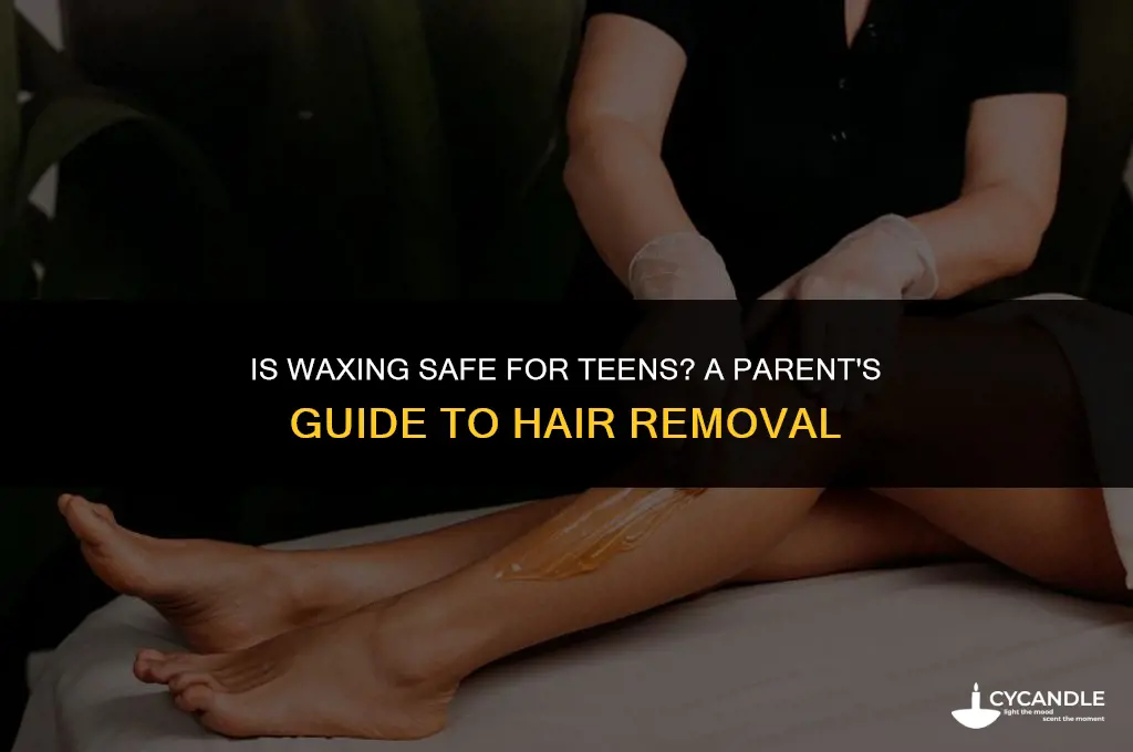 can 13 year old do waxing