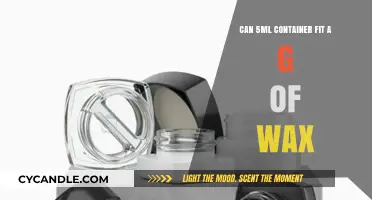 Will a Gram of Wax Fit in a 5ml Container?