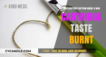 Burnt Wax Cartridge Taste: Battery Bottom Connection Explained