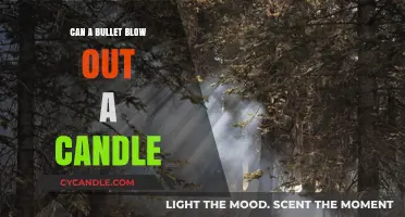 Can a Bullet's Gust Extinguish a Candle Flame? Myth Busted