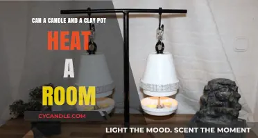 Clay Pot and Candle: A Simple Room Heating Hack?