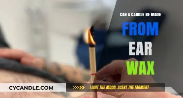Unusual Candle Making: Exploring Ear Wax as a Wax Alternative