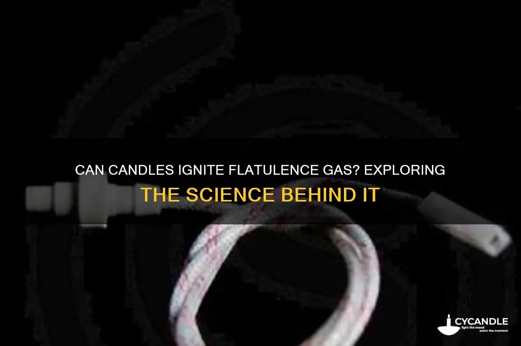 can a candle burn flatulence gas