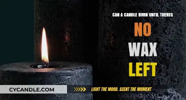 Can a Candle Burn Until There's No Wax Left?