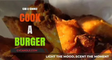 Can a Candle Cook a Burger? Unlikely, But Let's Find Out