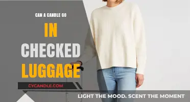 Can You Pack Candles in Checked Luggage? Travel Tips Revealed