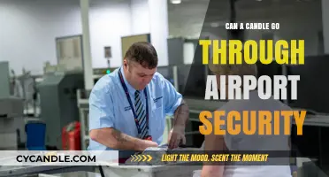 Can You Pack Candles in Carry-On Luggage? Airport Security Rules Explained
