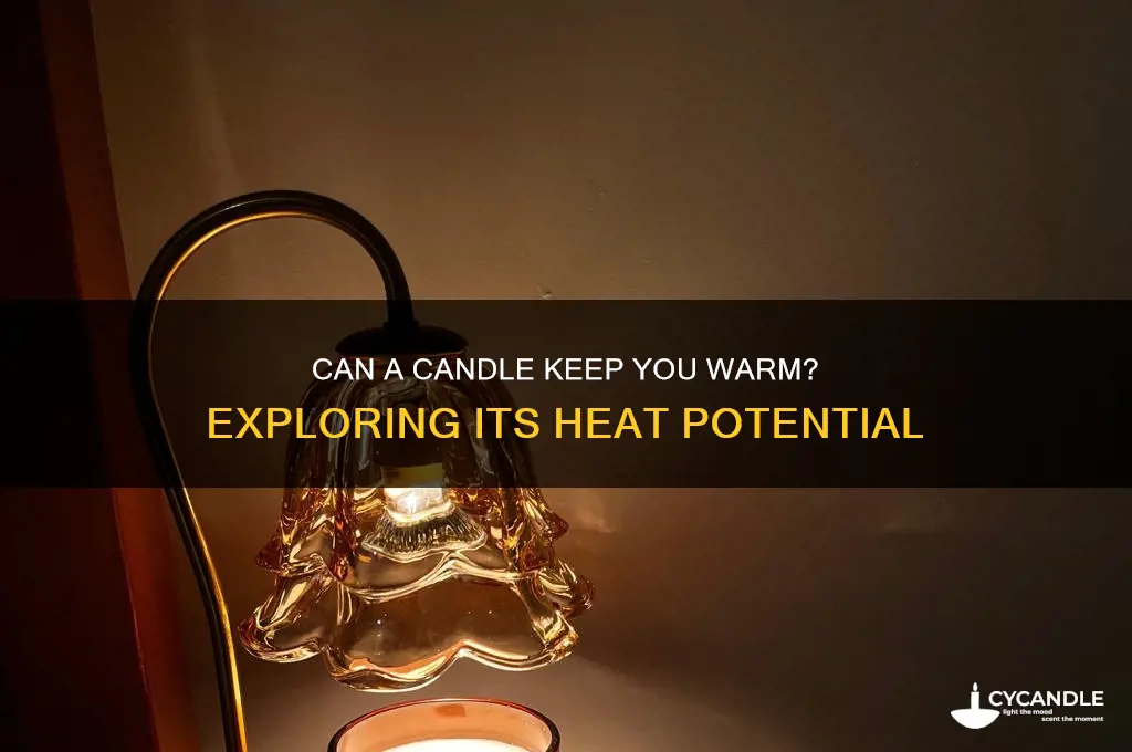 can a candle keep you warm