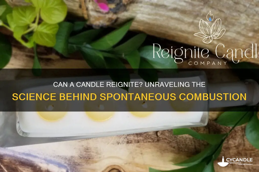 can a candle reignite