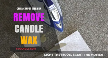 Can a Carpet Steamer Effectively Remove Candle Wax? Find Out!