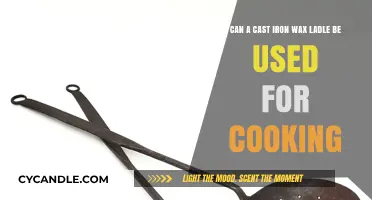 Using Cast Iron Wax Ladles in Cooking: Safe or Risky?