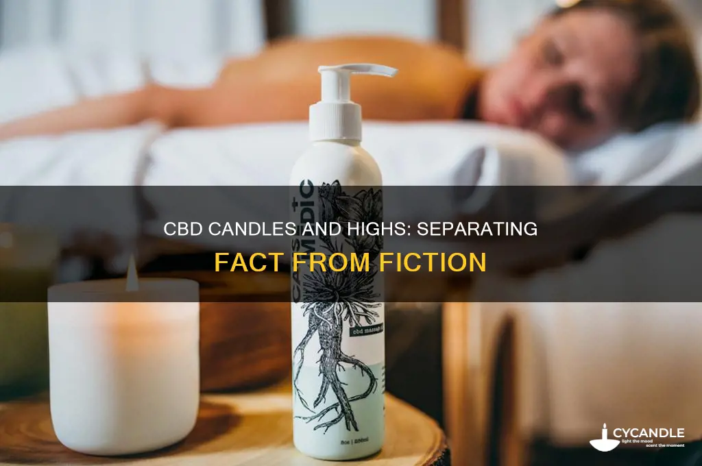 can a cbd candle get you high