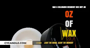 Can Colorado Residents Legally Purchase an Ounce of Wax?