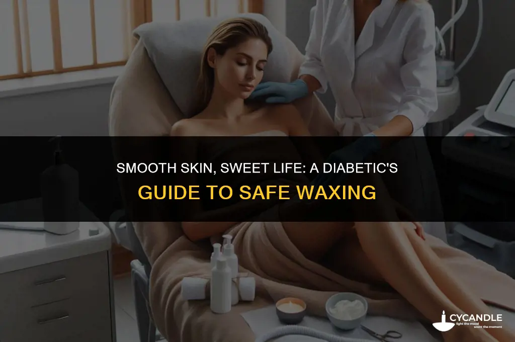 can a diabetic wax