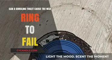 Gurgling Toilet Woes: Can It Lead to Wax Ring Failure?