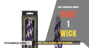 Can a Havdalah Candle Have One Wick? Exploring Jewish Tradition