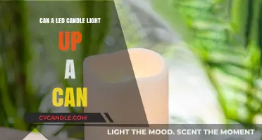Can LED Candles Illuminate a Can? A Practical Experiment