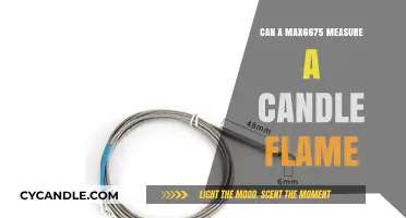 Can a MAX6675 Thermocouple Accurately Measure a Candle Flame?