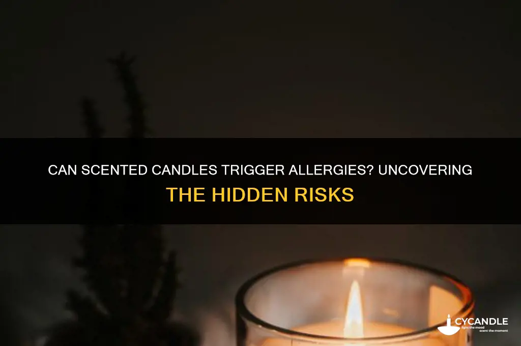 can a person be allergic to scented candles