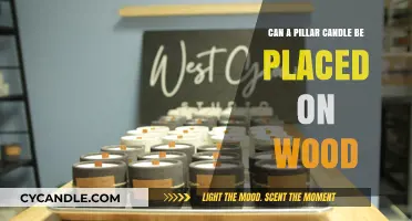 Can Pillar Candles Safely Rest on Wooden Surfaces? Tips and Precautions