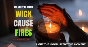 Popping Candle Wick: Fire Hazard or Harmless Crackle?