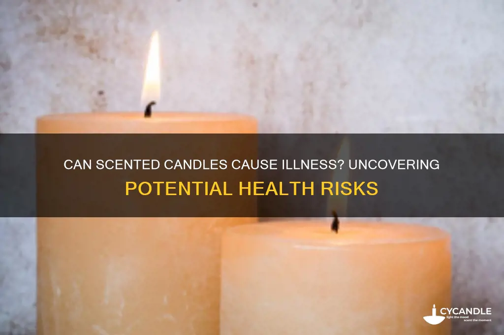 can a scented candle make you sick