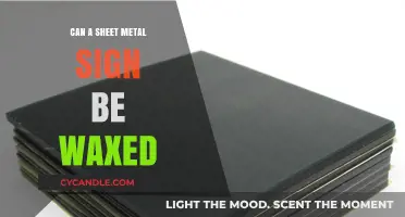 Waxing Sheet Metal Signs: A Practical Guide for Durability and Shine
