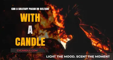 Solitary Pagan Beltane Ritual: Celebrating with a Candle's Flame