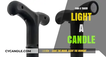 Can a Taser Light a Candle? Shocking Experiment Revealed