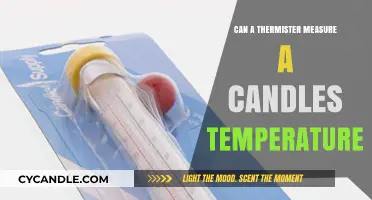 Can a Thermistor Accurately Measure a Candle's Temperature?