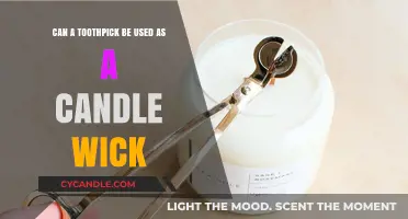 Toothpick as a Candle Wick: Creative Hack or Fire Hazard?